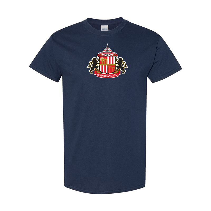 Men's  Sunderland AFC Soccer  Gildan Heavy Cotton T-Shirt